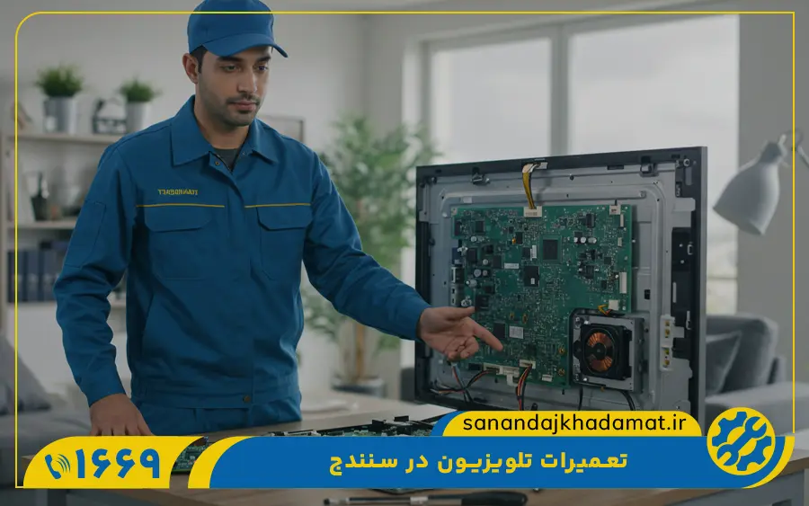 تعمیرات تلویزیون در سنندج
