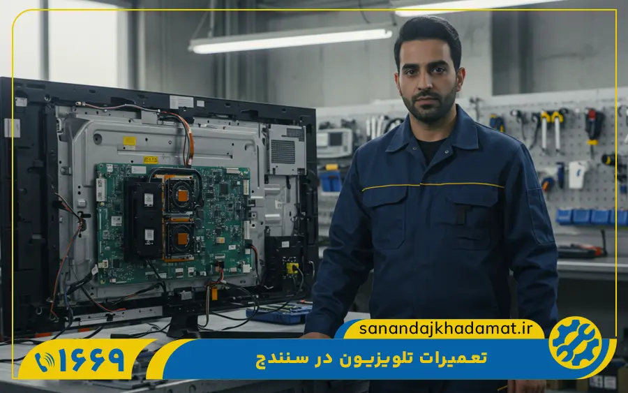 استخدام و استفاده از تعمیرکاران مجرب تلویزیون در شهر سنندج