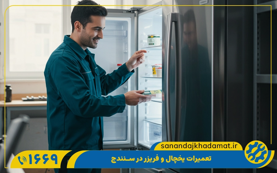تعمیر یخچال ساید بای ساید اسنوا