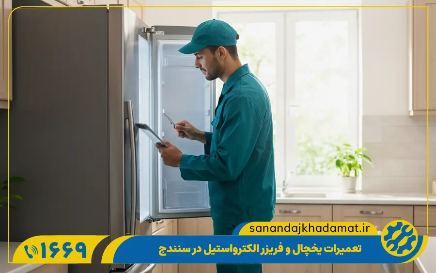 نمایندگی تعمیرات یخچال الکترواستیل در سنندج